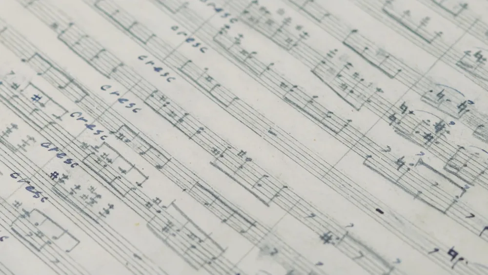 A Legacy in Manuscript: Composer Jeong Yoon-joo still 2